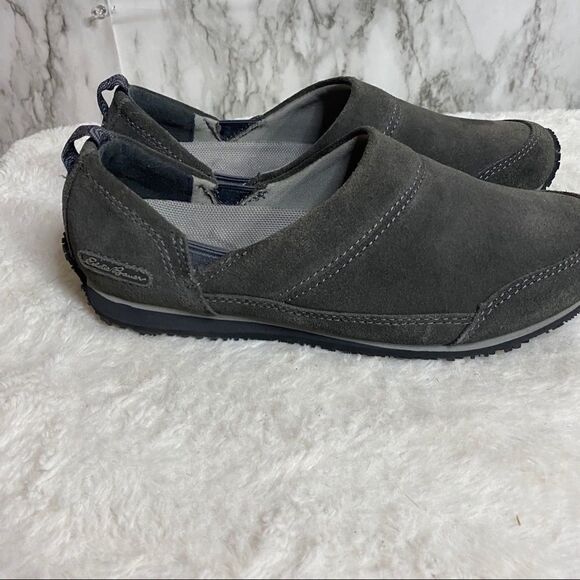 Eddie Bauer Gray Slip On Shoes - Picture 2 of 6